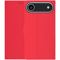 Flipové pouzdro z PU kůže pro iPhone Air - červené