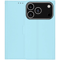 Flipové pouzdro z PU kůže pro iPhone 17 Pro / 18 Pro - modré