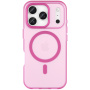 Matný průsvitný kryt s MagSafe pro iPhone 17 Pro Max - růžový Matný průsvitný kryt s MagSafe pro iPhone 17 Pro Max - růžový