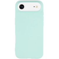 Matný kryt z měkkého plastu pro iPhone Air - mentolový