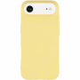 Matný kryt z měkkého plastu pro iPhone Air - žlutý