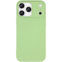 Matný kryt z měkkého plastu pro iPhone 17 Pro Max - zelený