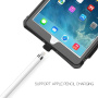 SHELLBOX nárazuvzdorné voděodolné pouzdro pro iPad 10,2" (2019-2021) - černé