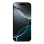 Třpytivý transparentní kryt pro iPhone 17 Pro Max - květiny