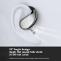 YYK-Q39 Open-Ear bezdrátová sluchátka - krémová