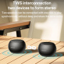 Yesido YSW33 mini bezdrátový Bluetooth reproduktor - černý