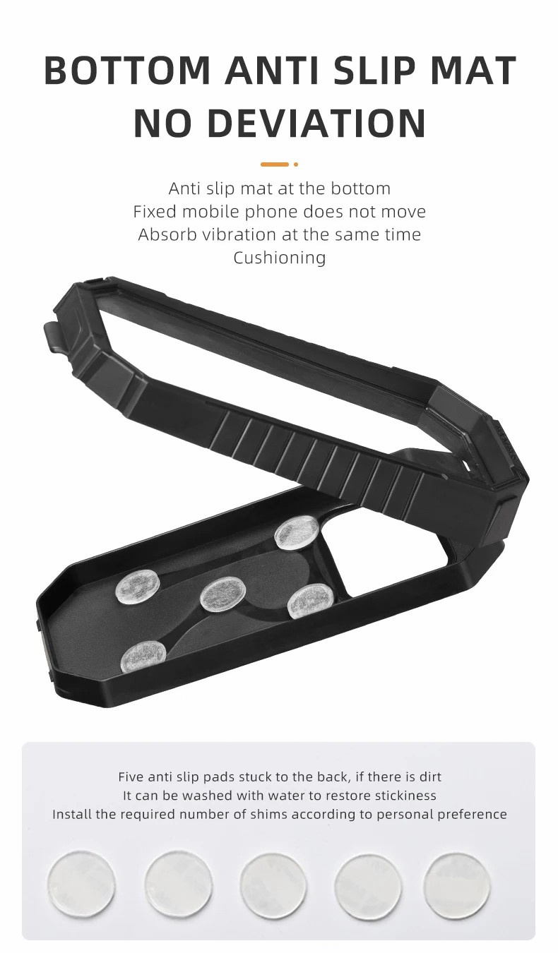 ROCKBROS univerzální voděodolné pouzdro s držákem na kolo a motorku na řídítka pro iPhone - černé