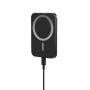 X16 magnetický držák do auta do ventilační mřížky s bezdrátovým nabíjením pro iPhone - černý