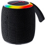 REMAX RB-M81 bezdrátový Bluetooth reproduktor s podsvícením - černý