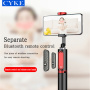 CYKE M18 Bluetooth selfie tyč s tripodem pro iPhone - růžová