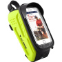 WEST BIKING voděodolná brašna na kolo s prostorem pro iPhone - neonově žlutá