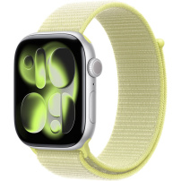 Originální Apple provlékací sportovní řemínek pro Apple Watch Ultra 49mm / 46mm / 45mm / 44mm / 42mm - neonově žlutý