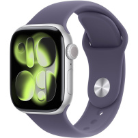 Originální Apple sportovní řemínek pro Apple Watch 42mm / 41mm / 40mm / 38mm - M/L - mlžně fialový