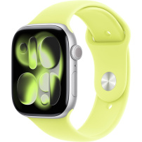 Originální Apple sportovní řemínek pro Apple Watch Ultra 49mm / 46mm / 45mm / 44mm / 42mm - M/L - neonově žlutý