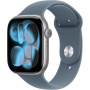 Originální Apple sportovní řemínek pro Apple Watch Ultra 49mm / 46mm / 45mm / 44mm / 42mm - M/L - ocelově modrý