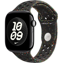 Originální Apple sportovní řemínek Nike pro Apple Watch Ultra 49mm / 46mm / 45mm / 44mm / 42mm - S/M - Midnight Black