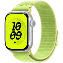 Originální Apple provlékací sportovní řemínek Nike pro Apple Watch 42mm / 41mm / 40mm / 38mm - Volt Splash