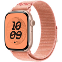 Originální Apple provlékací sportovní řemínek Nike pro Apple Watch Ultra 49mm / 46mm / 45mm / 44mm / 42mm - Alpenglow Pink