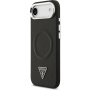 Guess Triangle Logo kryt s MagSafe pro iPhone Air - černý