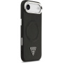 Guess Triangle Logo kryt s MagSafe pro iPhone Air - černý