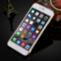 Zrcadlový ochranný kryt pro Apple iPhone 6 Plus / 6S Plus - zlatý