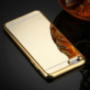 Zrcadlový ochranný kryt pro Apple iPhone 6 Plus / 6S Plus - zlatý