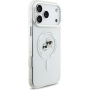 Karl Lagerfeld IML K&CH Heads Metal Frame kryt s MagSafe pro iPhone 17 Pro Max - čirý