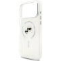 Karl Lagerfeld IML K&CH Heads Metal Frame kryt s MagSafe pro iPhone 17 Pro Max - čirý