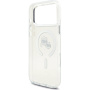 Karl Lagerfeld IML K&CH Heads Metal Frame kryt s MagSafe pro iPhone 17 Pro Max - čirý