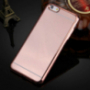 Zrcadlový ochranný kryt pro Apple iPhone 6 Plus / 6S Plus - růžově zlatý