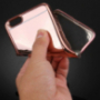 Zrcadlový ochranný kryt pro Apple iPhone 6 Plus / 6S Plus - růžově zlatý