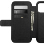 Nomad Modern Leather Folio flipové pouzdro s MagSafe pro iPhone 17 Pro Max - černé
