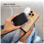 FIXED MagPure Neck transparentní kryt se šňůrkou a MagSafe pro iPhone 17 Pro Max - černý