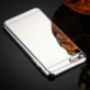 Zrcadlový ochranný kryt pro Apple iPhone 6 Plus / 6S Plus - stříbrný