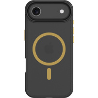 Tactical Hyperstealth 2.0 transparentní kryt se žlutým MagSafe pro iPhone Air - černý