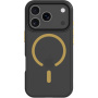 Tactical Hyperstealth 2.0 transparentní kryt se žlutým MagSafe pro iPhone 17 Pro - černý