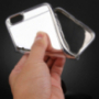 Zrcadlový ochranný kryt pro Apple iPhone 6 Plus / 6S Plus - stříbrný