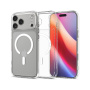Spigen Ultra Hybrid transparentní kryt s bílým MagSafe pro iPhone 17 Pro Max - čirý