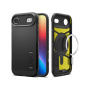Spigen Tough Armor T odolný kryt se stojánkem a MagSafe pro iPhone Air - černý