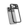 Spigen Ultra Hybrid transparentní kryt s barevným rámečkem pro iPhone 17 Pro - černý