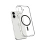 Spigen Ultra Hybrid transparentní kryt s šedým MagSafe pro iPhone 17 - čirý