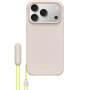 Beats matný kryt se stojánkem a MagSafe pro iPhone 17 Pro Max - vápencově šedý
