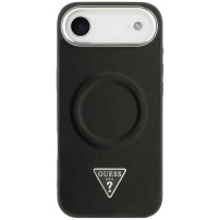 Guess Triangle Logo kryt s MagSafe pro iPhone Air - černý