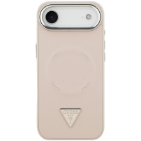 Guess Triangle Logo kryt s MagSafe pro iPhone Air - růžový