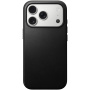 Nomad Modern Leather kožený kryt s MagSafe pro iPhone 17 Pro Max - černý