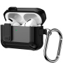 Super odolný obal s karabinou pro AirPods Pro 3 - černý