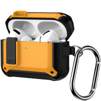 Super odolný obal s karabinou pro AirPods Pro 3 - žlutý