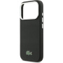 Lacoste Iconic Petit Pique Metal Logo kryt s MagSafe pro iPhone 17 Pro - černý