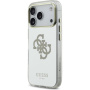 Guess Mirror 4G Glitter Logo zrcadlový kryt s MagSafe pro iPhone 17 Pro Max - zlatý