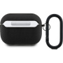 Lacoste Petit Pique Croc Logo Patch obal s karabinou pro AirPods Pro 2 - černý